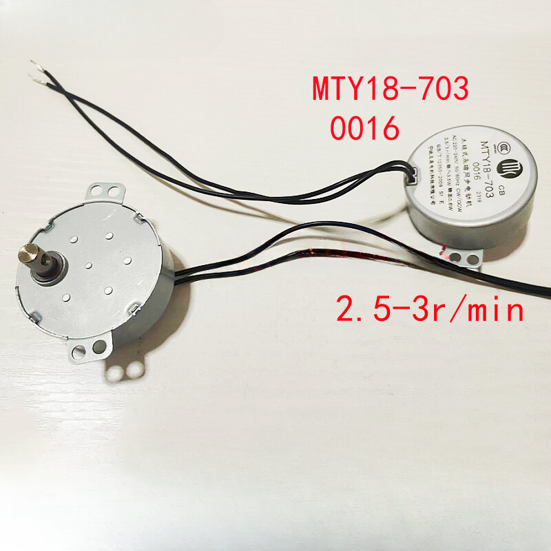 MTY18-703 0016 silnik synchroniczny z magnesami trwałymi na słup pazur dla wentylatora