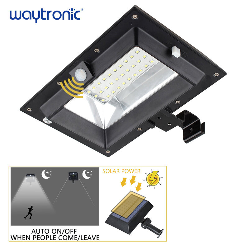 Motion Sensor Segurança Luzes LED, luzes solares ao ar livre, alto-falantes Bluetooth, lâmpada impermeável com Voice Player Sound, IPX5