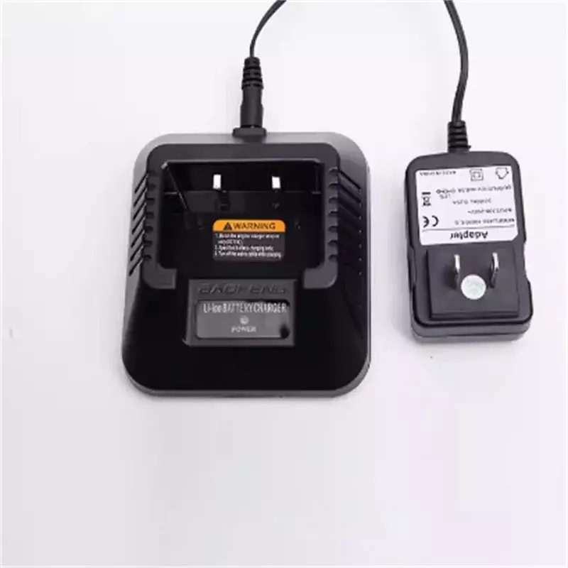 Adapter USB ładowarka UV-5R Pofung dwukierunkowa Radio UV5R Walkie Talkie Baofeng UV 5R akumulator litowo-jonowy akcesoria do ładowarki