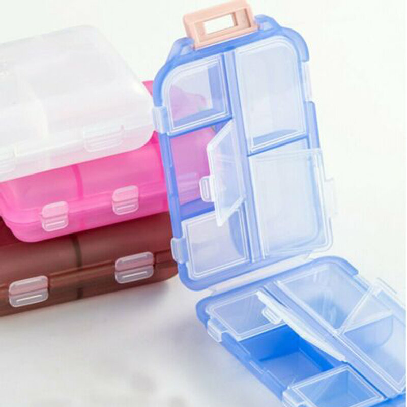 7 Days Weekly Pill Case Medicine Tablet Dispenser Organizer Pill Box Splitters Pill Storage Organizer Container