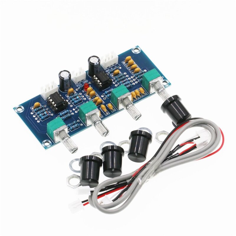 XH-A901 NE5532 Tone Board preamp Pre-amp With treble bass volume adjustment pre-amplifier Tone Controller For amplifier Board