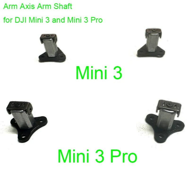 Original Mavic Mini Eixo Frontal e Braço, Mini 3 Pro, Eixo do Braço do Motor, Eixo do Braço da Hélice, Eixo Traseiro para DJI Mavic Mini 3 Mini 3 Pro
