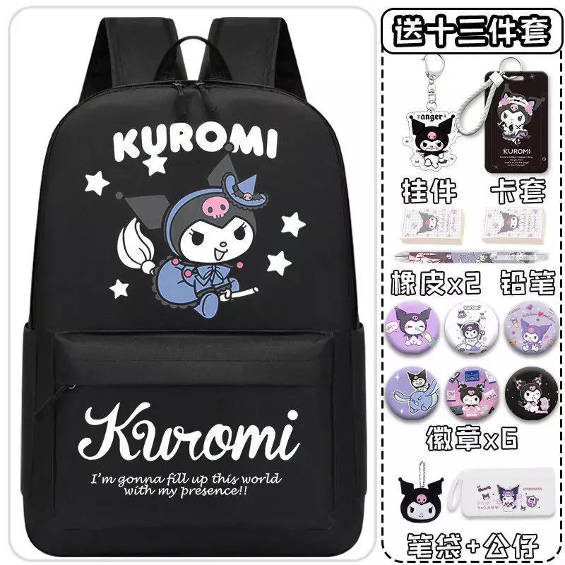 Школьный ранец Sanrio New Clow M для женщин, вместительный Детский рюкзак для снижения нагрузки на обучение и защиты позвоночника