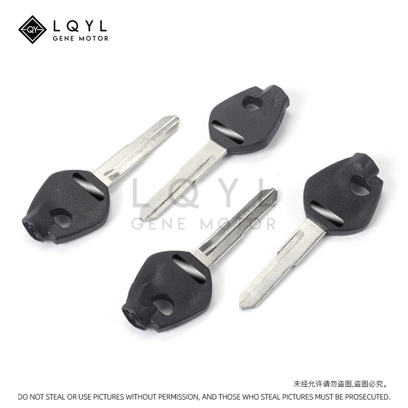 LQYL llave en blanco para SUZUKI, reemplazo de llaves sin cortar, bloqueo antirrobo magnético, AN250, AN400, AN650, Burgman, Sj50, V125S, V50, AG50, 60, individual, V125G