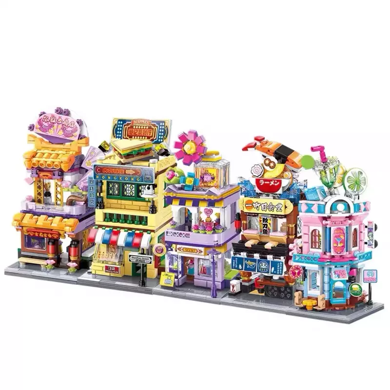 Keeppley mini Blocks Building Toys DIY Bricks Puzzle Gift Home Decorations 28001 28002 28003  28004 28005