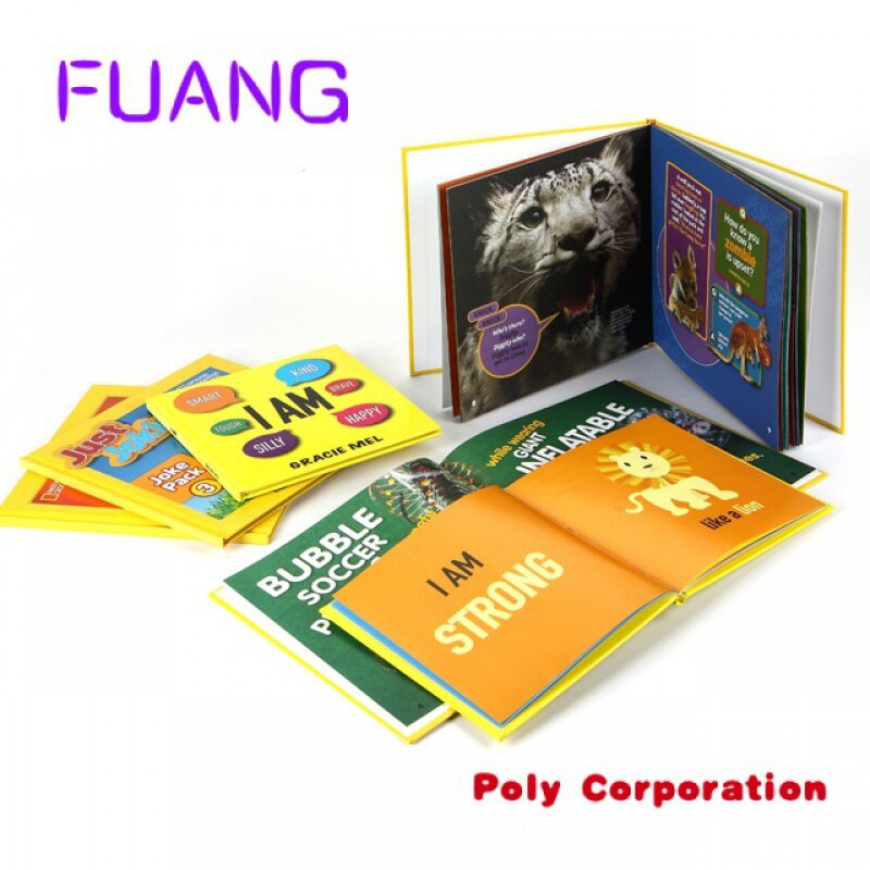 Custom  Overseas print book services publishing hardcover children book printing custom