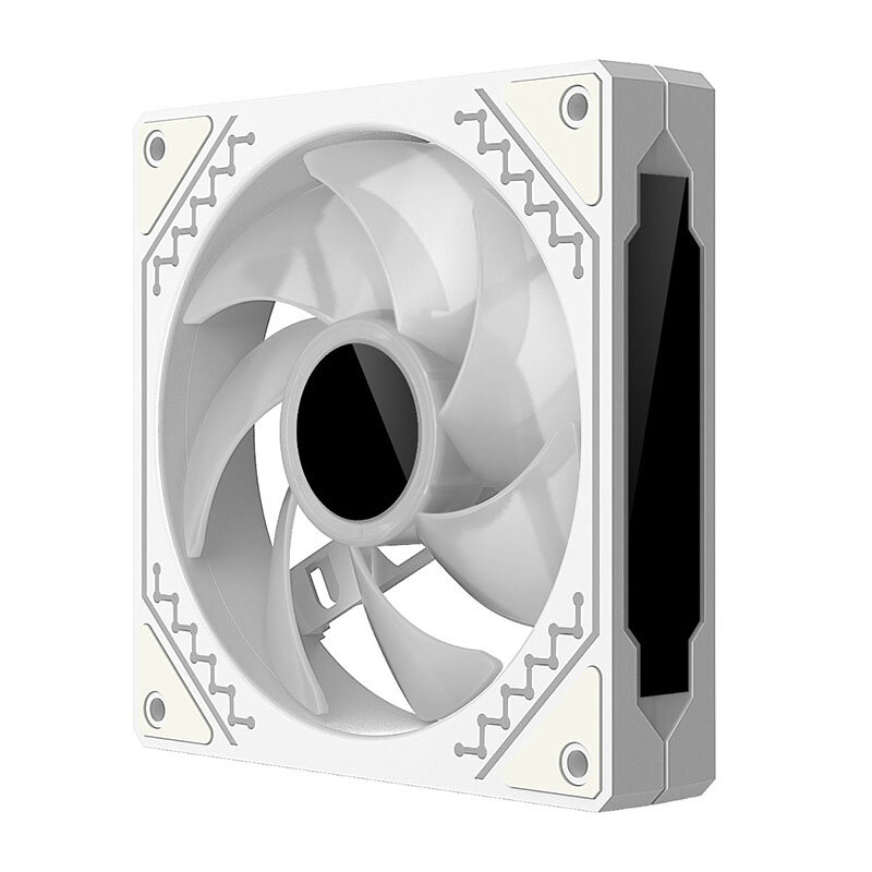 Вентилятор охлаждения TEUCER Prism12025 для ПК, 120 мм, 5 В, 3 контакта, ARGB, циклический зеркальный эффект, ШИМ, от 800 до 2000 об/мин