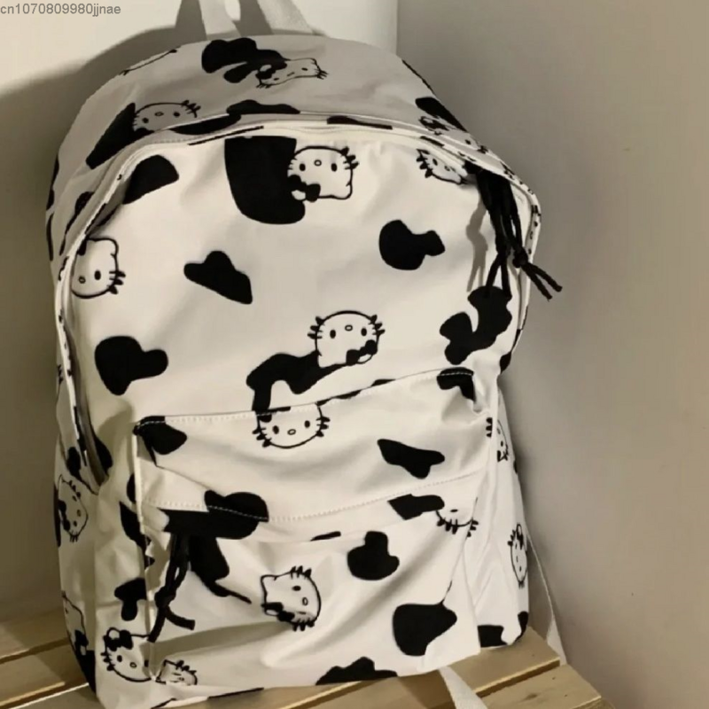 Sanrio Hello Kitty Cartoon zaino Y2k Girl Large Capacity Fashion Cute School Bags borse a tracolla stile coreano donna