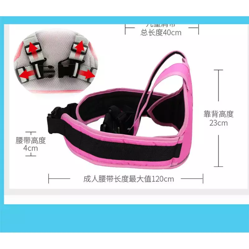 Cintura di sicurezza per bambini imbracatura per moto elettrica batteria per auto cinturino per bambini protezione anticaduta