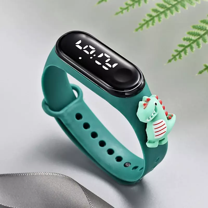 Waterdichte Smart Touch Kinderen Horloge Voor Jongen Meisje Led Digitale Elektronische Klok Kids Horloge Baby Sport Armband Verjaardagscadeau