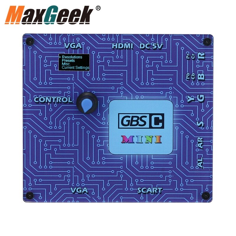 Maxgeek gbs-制御ゲームビデオコンバータgbsのため制御アクセサリーゲーム