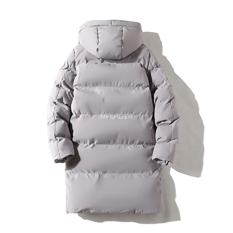 Casaco de inverno longo masculino, jaquetas masculinas, tamanho grande, 8XL, 7XL, 6XL, 150kg
