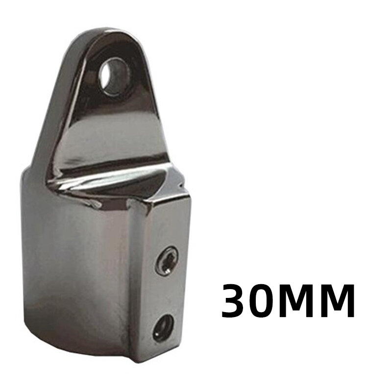 Boat Marine Accessories Corrosion Resistant Triangle Sliding Cap 30 MM 316 Stainless Steel 1 Pc Ship Hardware Double Holes