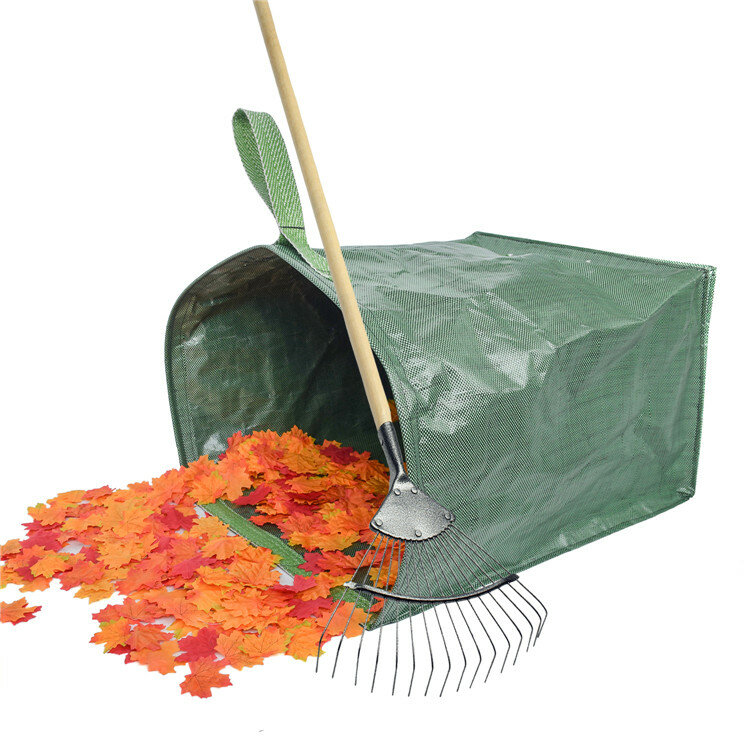 葉を収集するための再利用可能な頑丈な大型ガーデンリーフ廃棄物バッグ