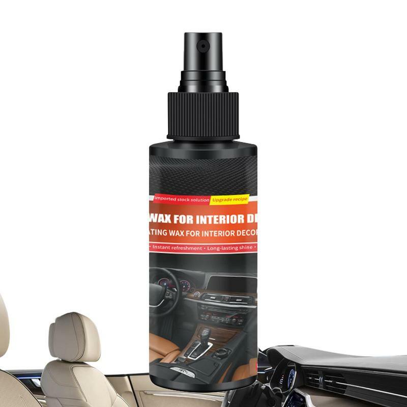 Car Detailing Spray Anti-UV Protective Car Coating Spray Multi-purpose Auto Detailing Wax Car Spray Cleaning For Fabric Parts
