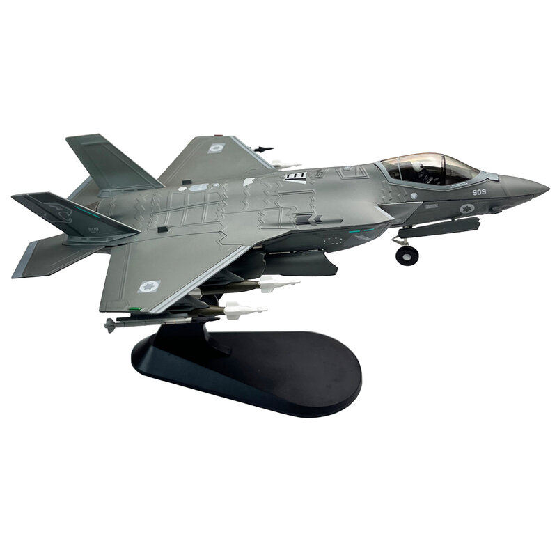 1:72 1/72เครื่องบิน F35 F-35I กองทัพสหรัฐหน่วยสายฟ้าผ่า II เครื่องบินรบแบบเครื่องบินโลหะเครื่องบินรบโมเดลของเล่นเด็ก
