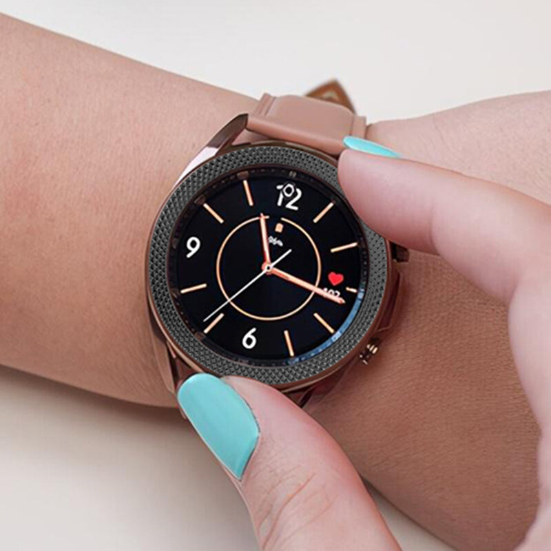 Galaxy Watch3 Metall Lünette Für Samsung Galaxy Uhr 3 41mm 45mm Abdeckung Schutz Ring Stoßstange Klebstoff Fall Zubehör