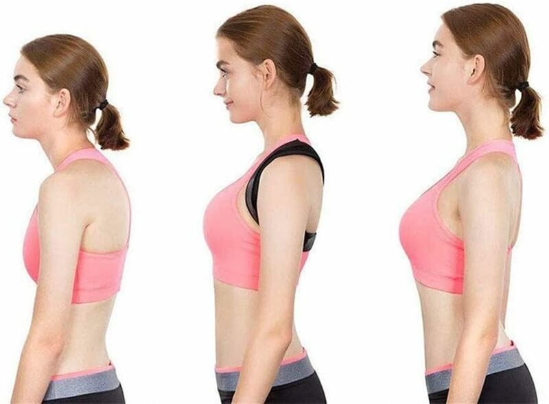 Verstellbare Rückens ch ulter Haltungs korrektur Gürtel Schlüsselbein Wirbelsäulen stütze formen Ihren Körper Home Office Sport oberen Rücken Nackens tütze