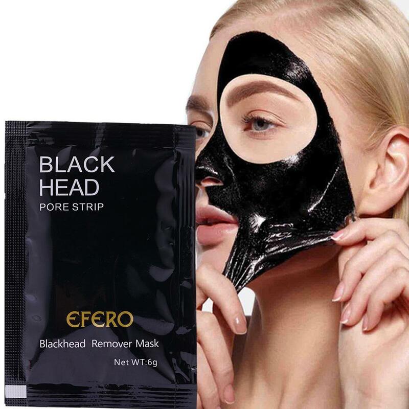 Blackhead Remover Nose Mask Mineral Mud Clean Remover Pore Mask Peeling Nose Black Deep Skin Shrink Care Mask Cleansing Acn L1L5