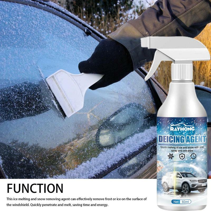 Antiappannamento per auto per parabrezza Spray Deicer per finestrini dell'auto agente di rivestimento antiappannamento e pioggia per auto agente idrofobo per vetri auto