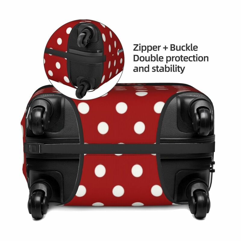 Cubierta de equipaje personalizada de Mickey Mouse, Protector de maleta de viaje a prueba de polvo