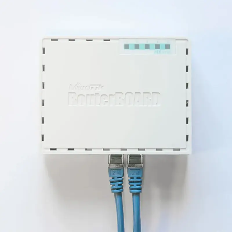 MikroTik 기가비트 라우터, hEX RB750Gr3, 5 10/100/1000 Mbps 이더넷 포트 지원