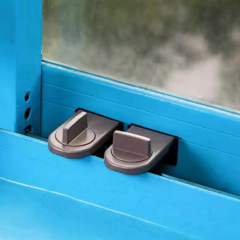 Move Window Child Safety Lock Sliding Windows  Kids Cabinet s  Door Stopper Security  Sash 