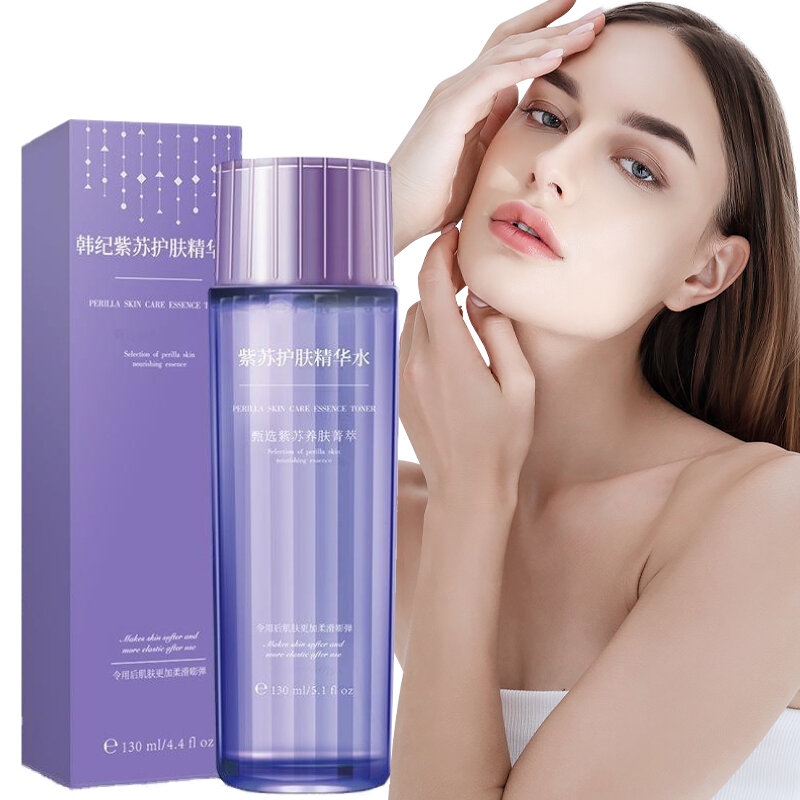 Perilla Brightening Toner Refines Skin Texture Evens Skin Tone Diminishes Appearance Of Fine Lines Wrinkles Whiten Facial Care