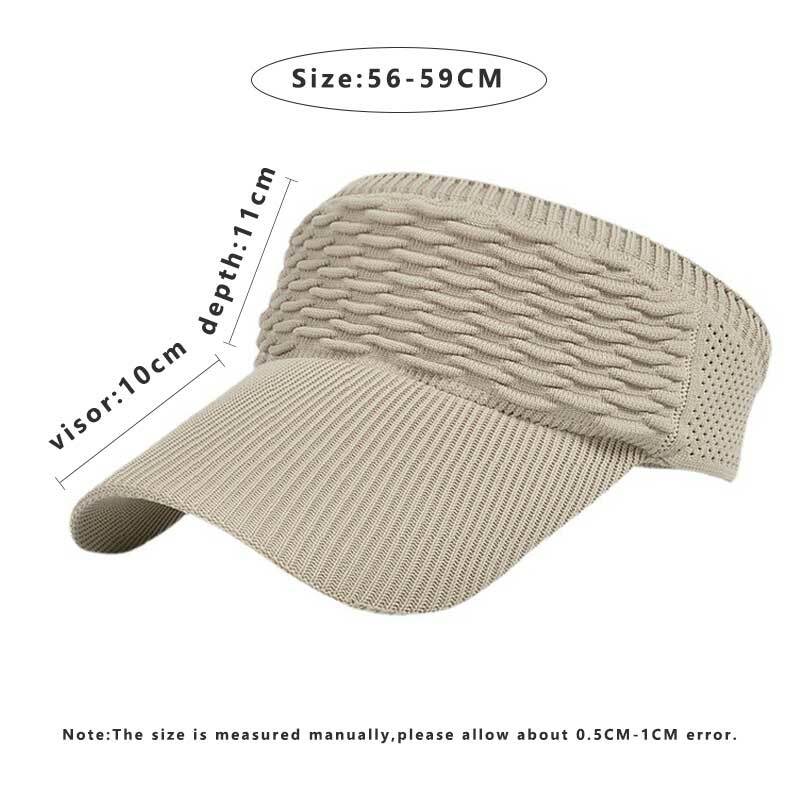 Шляпа Женская Солнцезащитная со складками, модная дизайнерская пустая однотонная шапка с широкими полями, из эластичной ткани, для занятий спортом на открытом воздухе, 8010