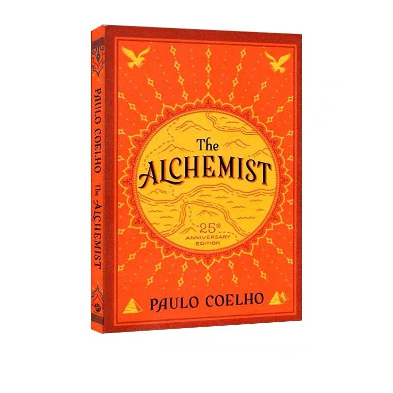 The Alchemist By paul Coelho, 25th Anniversary, Classic letterary Fiction libro inglese Paperback