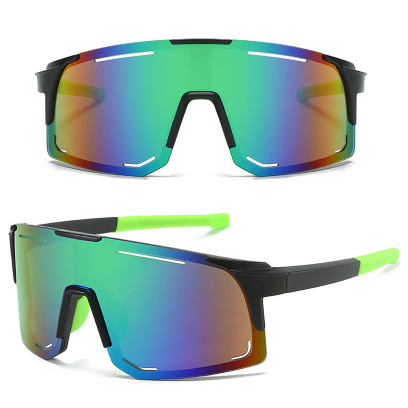 Polarizado ciclismo óculos de sol proteção uv à prova de vento para homem mulher polarizada lente equitação estrada bicicleta esporte óculos eyewear