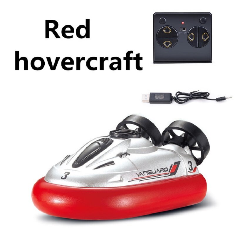 Mini 2.4G RC Boat Wireless a quattro vie cuscino d'aria barca elettrica telecomando barca motoscafo elettrico modello giocattolo per bambini d'acqua