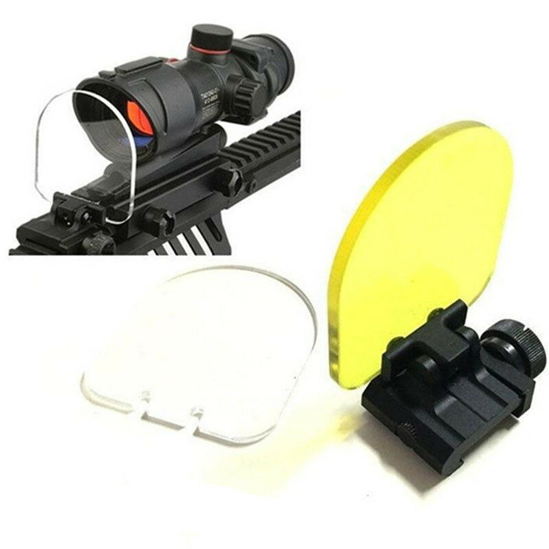 Gafas protectoras para Rifle, lentes holográficas de 20mm para Airsoft, mira telescópica, aparejos tácticos para exteriores, accesorio de protección ocular