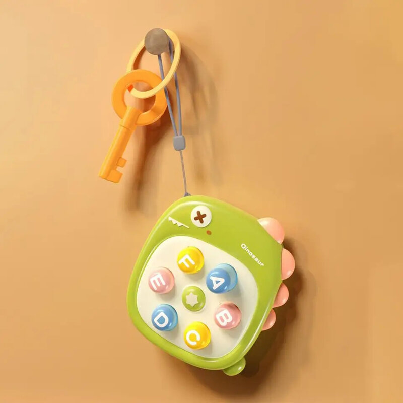 Cartoon Montessori Baby Knock Toy Portable Toddler Stress Reduction regalo di compleanno educativo tema animale 12 24 mesi di età