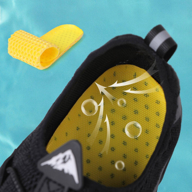 EOCENE-zapatos de guata de secado rápido para hombre, zapatillas de deporte para gimnasio, natación, playa, Fitness, senderismo, deportes al aire libre, agua anfibia