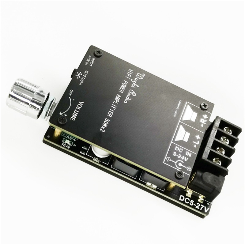 ZK-502C Bluetooth Digital Audio Amplifier Board TPA3116 50Wx2 Stereo 2.0Channel Power HIFI Amplifier Module