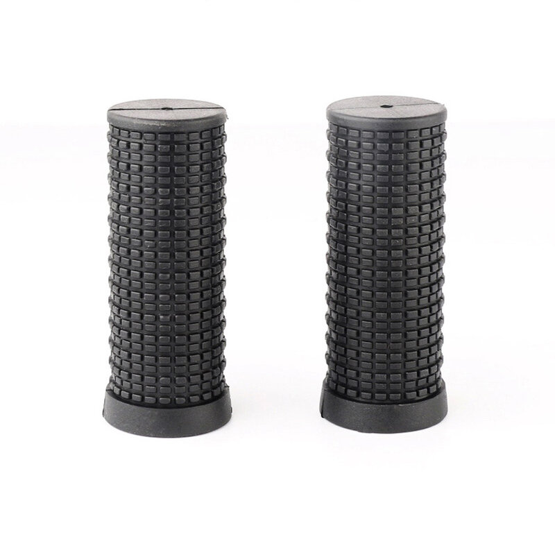 1 Pair MTB Bike 22.2mm Handlebar Grips For Twists Shifters Bicycle Cycling Short Handle Bar TPR Rubber Grip Cover Universal