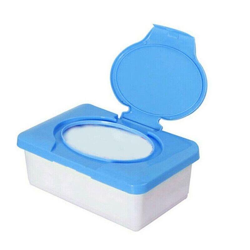 1PC Plastic Holder Container Holder Accessories Baby Wipes Home Tissue Paper Case Wet Tissue Box