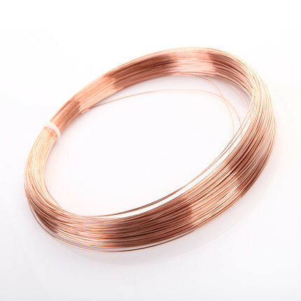 Fio de cobre grosso 0.2/0.3/0.4/0.5/0.6/0.8/1/1. 5/1.8/2/2.5/3/4/5x1000mm, 1 peça