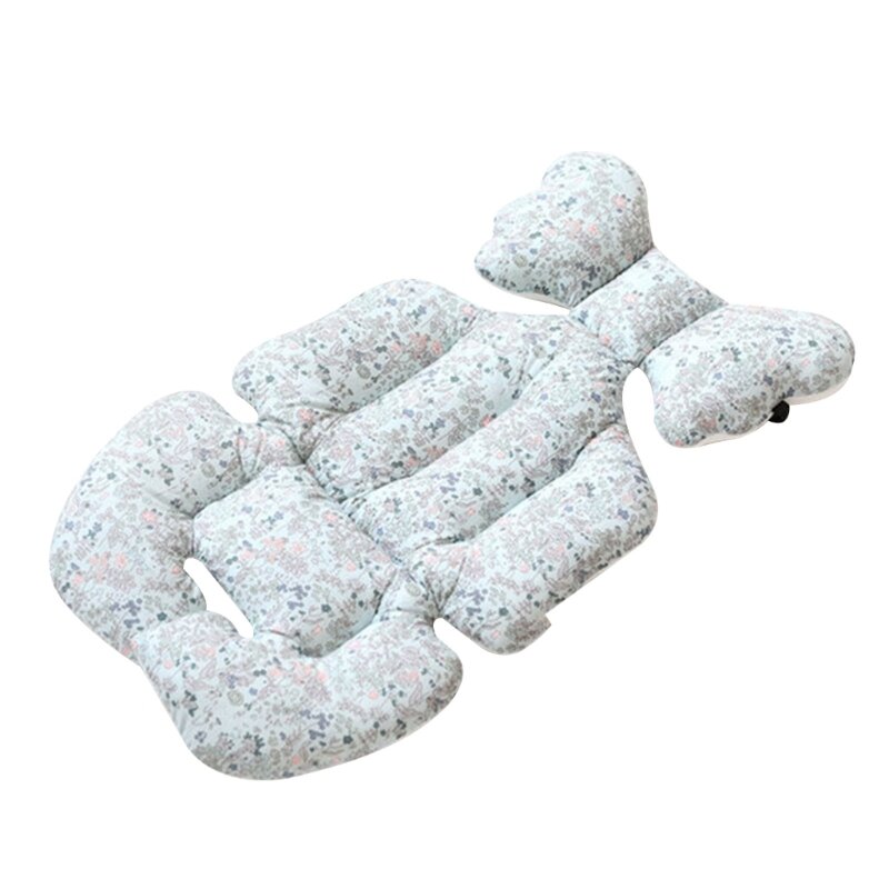 B2EB fodera per carrozzina cuscino per passeggino per neonati cuscino in cotone addensato