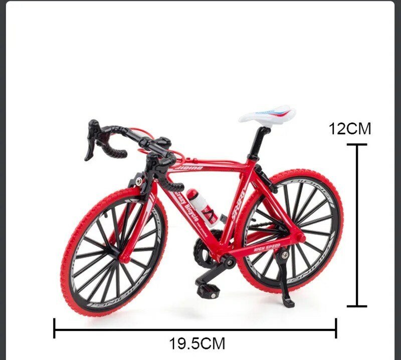 1:8 جديد نموذج سبيكة صغيرة دراجة ديكاست المعادن فنجر دراجة هوائية جبلية سباق محاكاة الكبار جمع لعب للأطفال هدايا