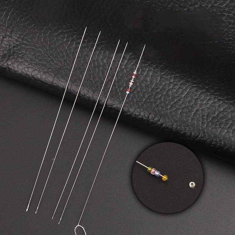 Jarum manik-manik logam campuran untuk manik-manik benang Threading/gelang perhiasan kalung membuat Pin alat kabel pin alat DIY