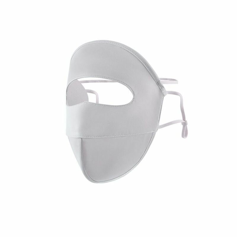 Máscara de protección solar de seda de hielo, mascarilla estereoscópica 3D transpirable, sombrilla a prueba de polvo, bufanda Anti-UV para el cuello, Verano
