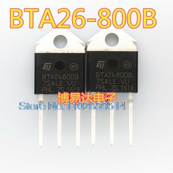 BTA26-800B BTA26800B TO-3P 800V 25A, 로트당 20 개