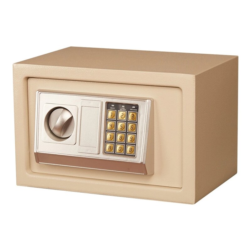 Mini caja fuerte de ahorro de seguridad Digital con contraseña de Banco creativo, caja de dinero Atm