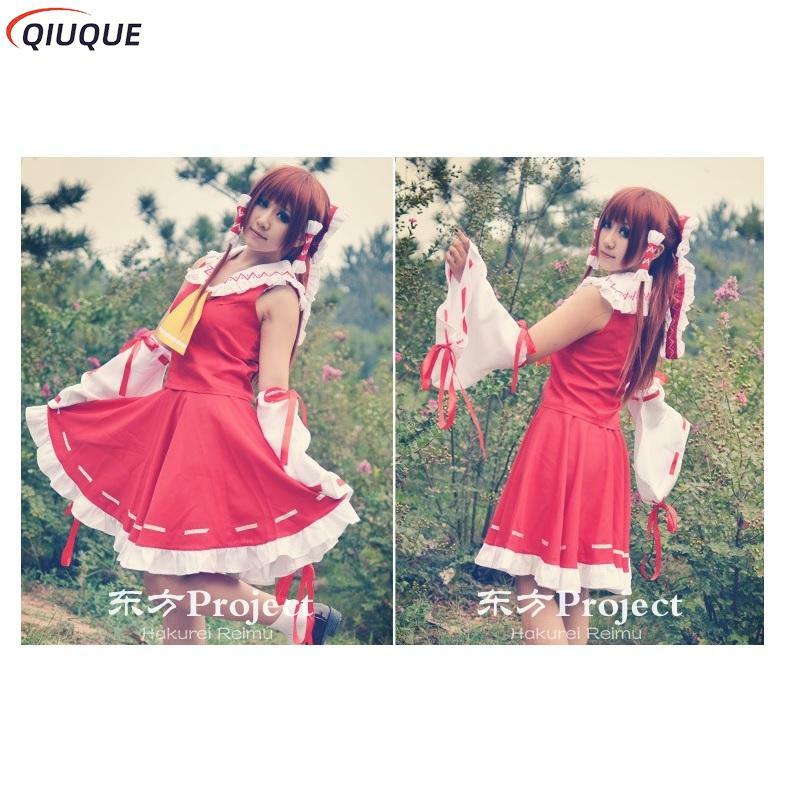 Outohou-女性のためのコスプレユニフォーム,アニメの服,完全なセット,hikurei,redmi