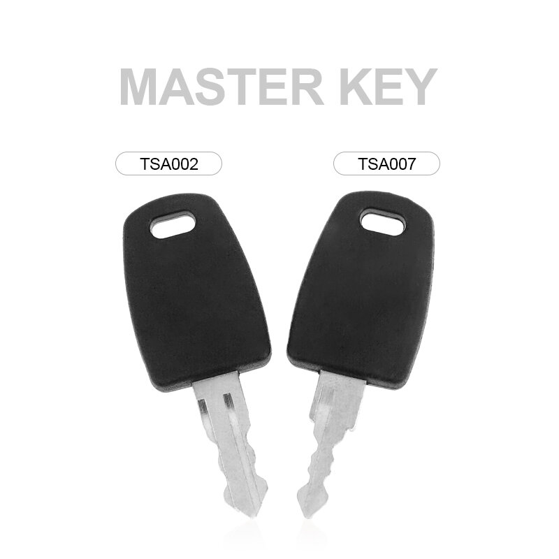 Vendita calda 1PC multifunzionale TSA002 007 Master Key Bag per bagagli valigia Customs TSA Lock