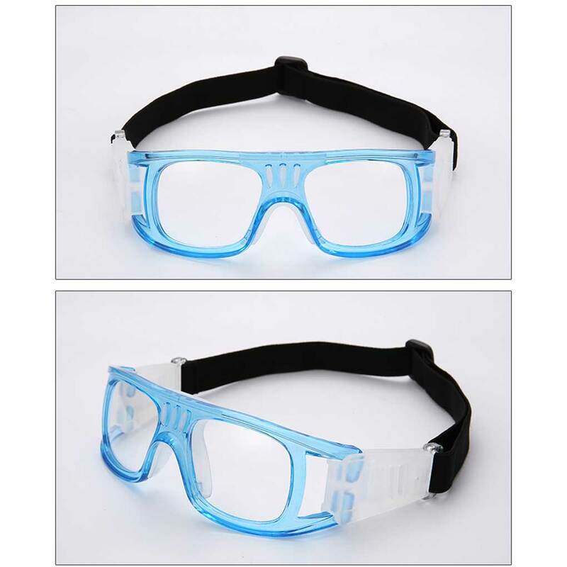 Óculos de proteção anti-nevoeiro ajustáveis para homens, óculos de proteção laváveis, armação PC, óculos de basquete, óculos reutilizáveis