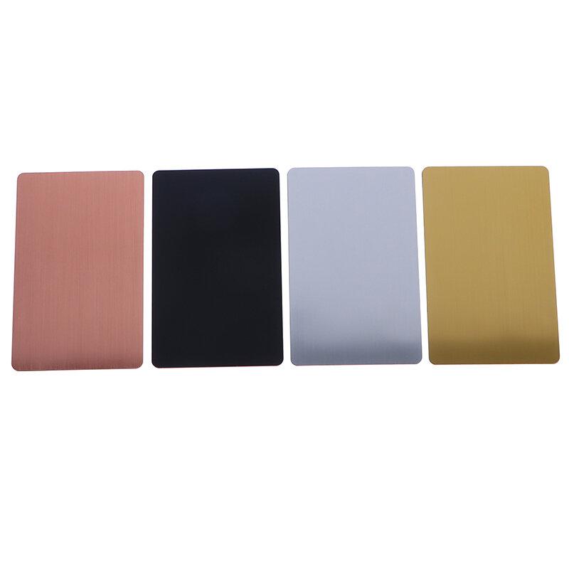 13.56MHZ Chip Blank Metal Hybrid Hidden NFC Access Control Contactless Social Recognition Laser Business Card
