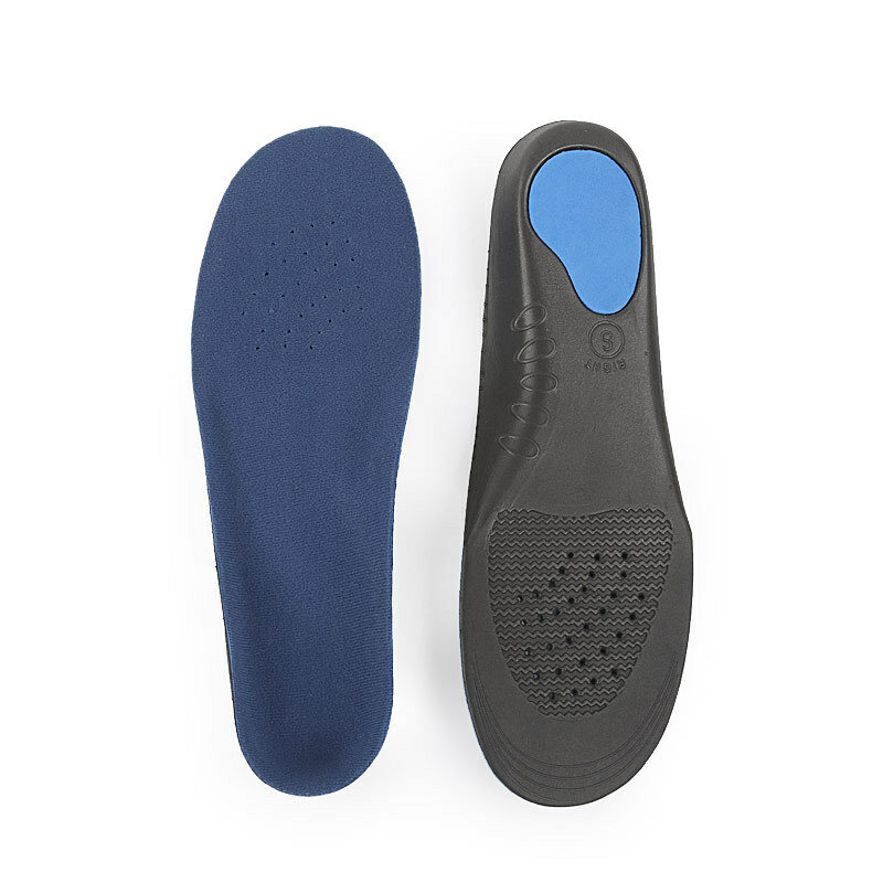 Sol dalam penopang lengkungan kaki datar, tinggi ortopedi 3cm kualitas tinggi 3D Premium nyaman kain Orthotic sol bantalan kaki